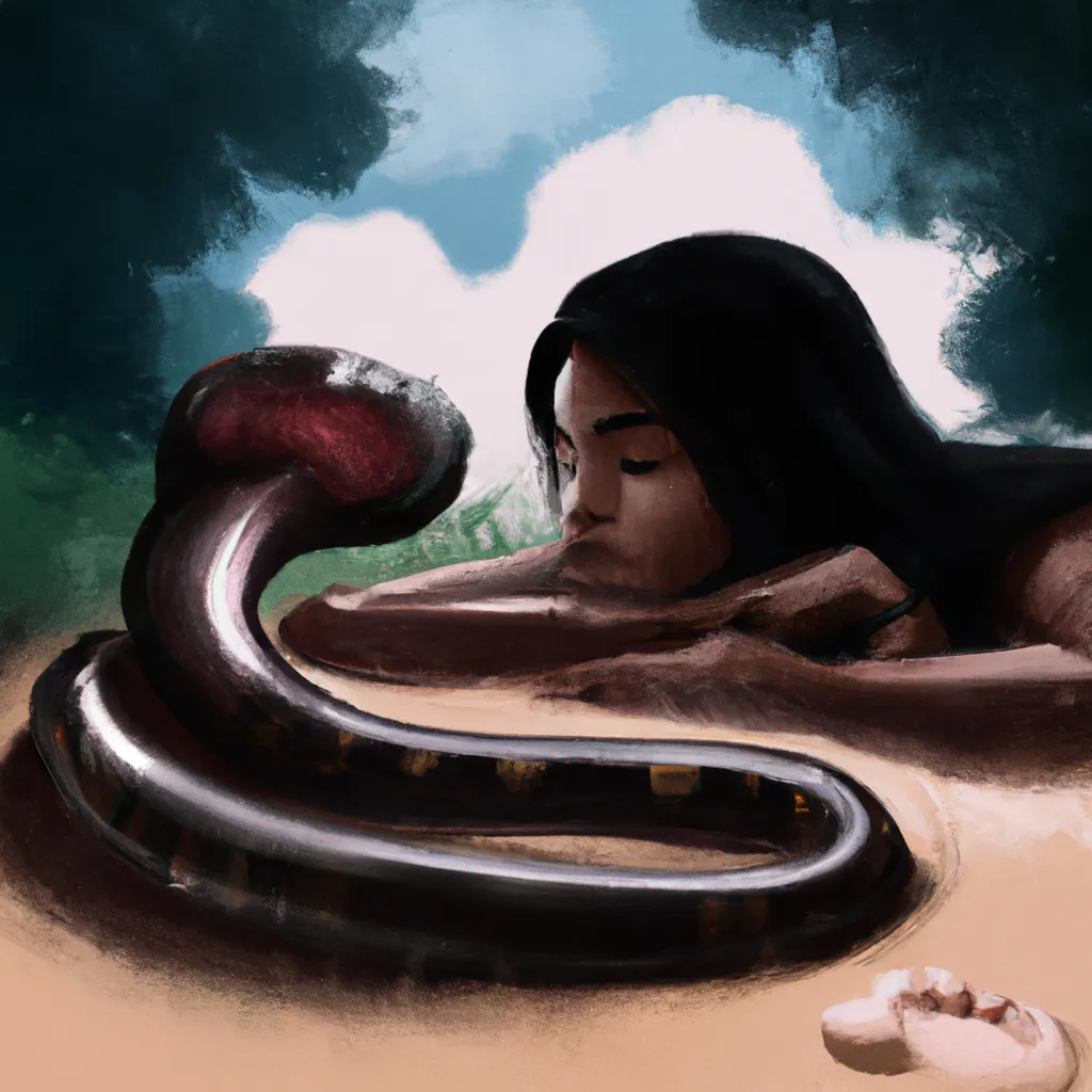 Ideias sonhar com cobra naja preta
