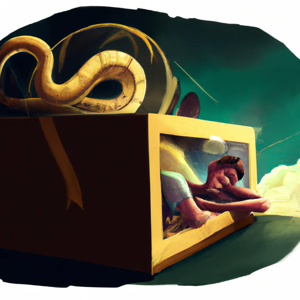 Descubra o Significado de Sonhar com Cobra Presa na Caixa! 3 Ideias sonhar com cobra presa na