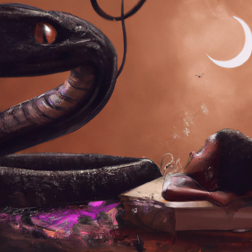 Ideias sonhar com cobra preta pequena