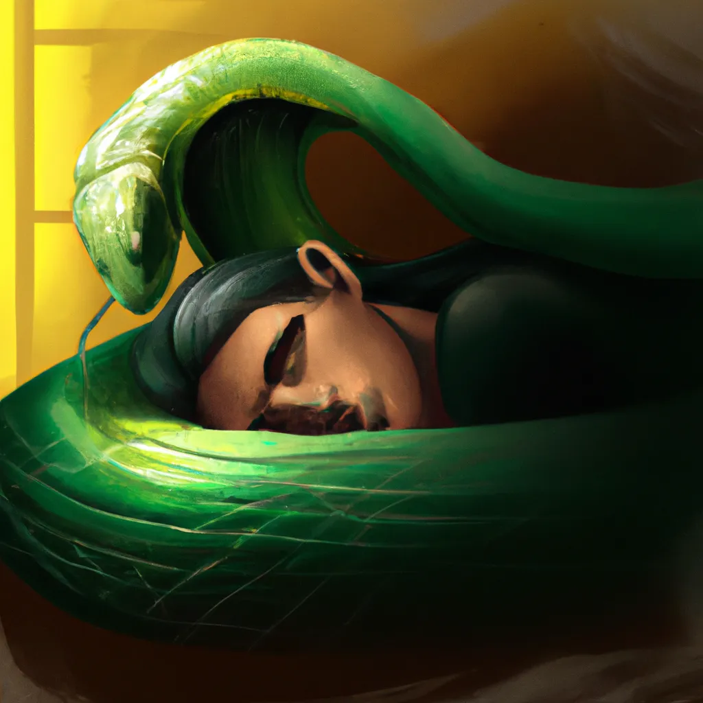 Ideias sonhar com cobra verde mansa
