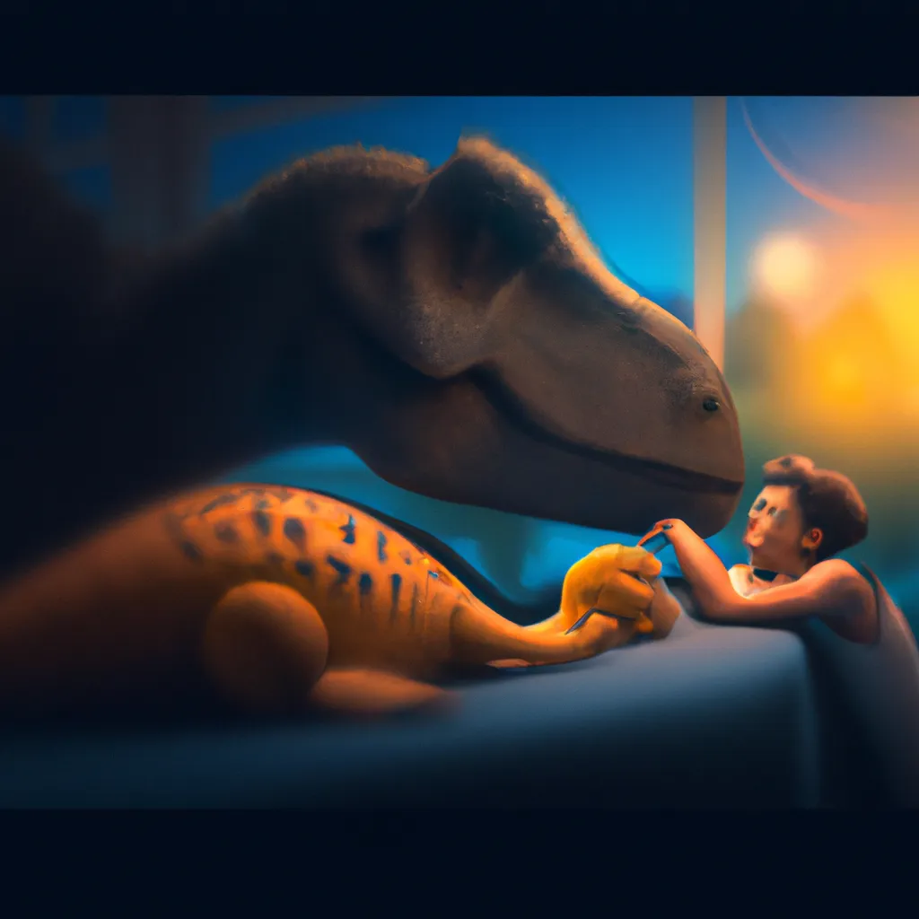 Ideias sonhar com dinossauro de brinquedo