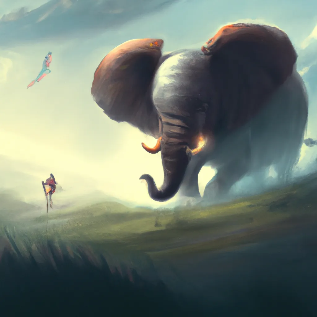 Ideias sonhar com elefante correndo