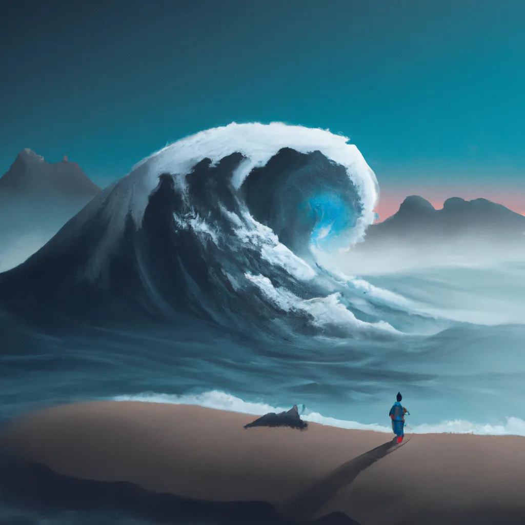 Ideias sonhar com ondas gigantes