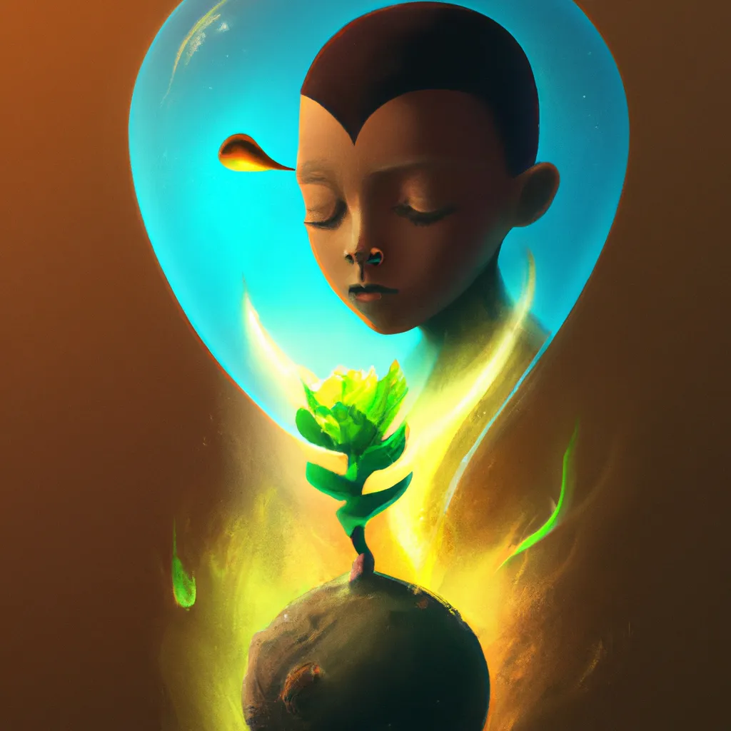 Ideias sonhar com planta nascendo