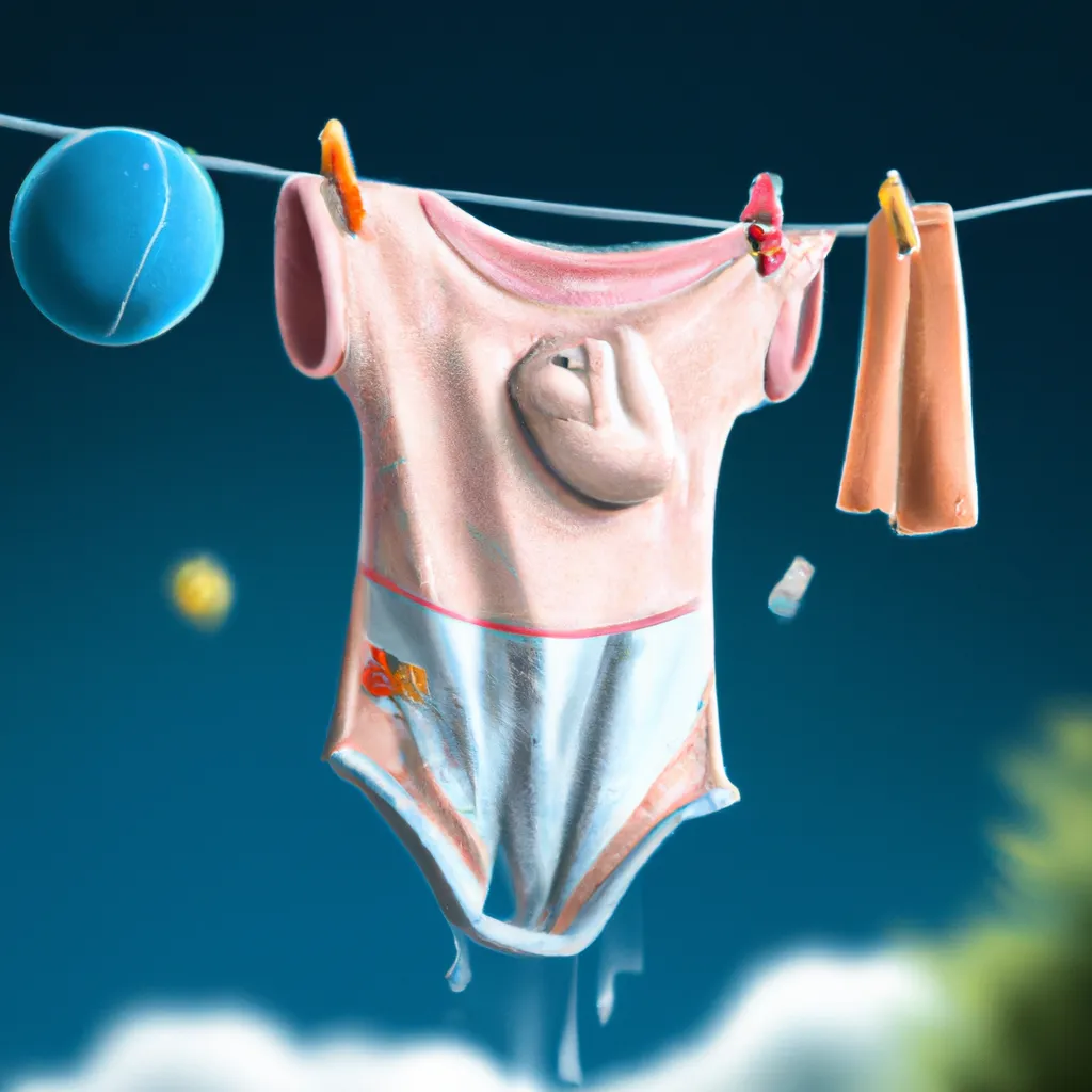 Ideias sonhar com roupa de bebe no varal