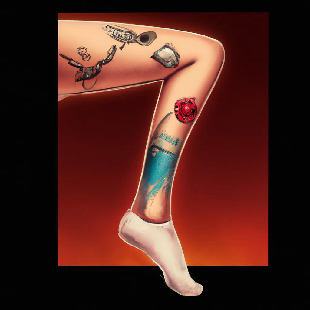 Ideias sonhar com tatuagem na perna