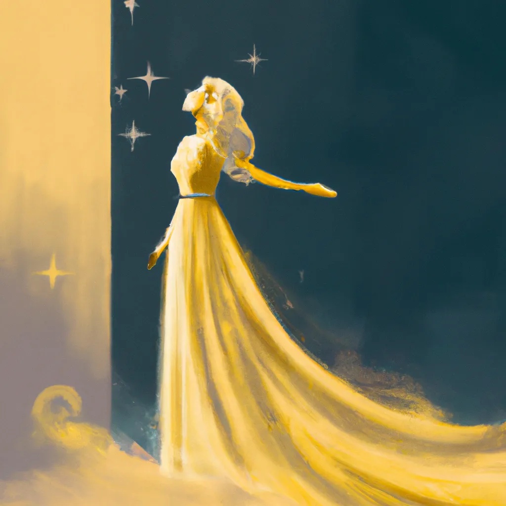 Ideias sonhar com vestido dourado