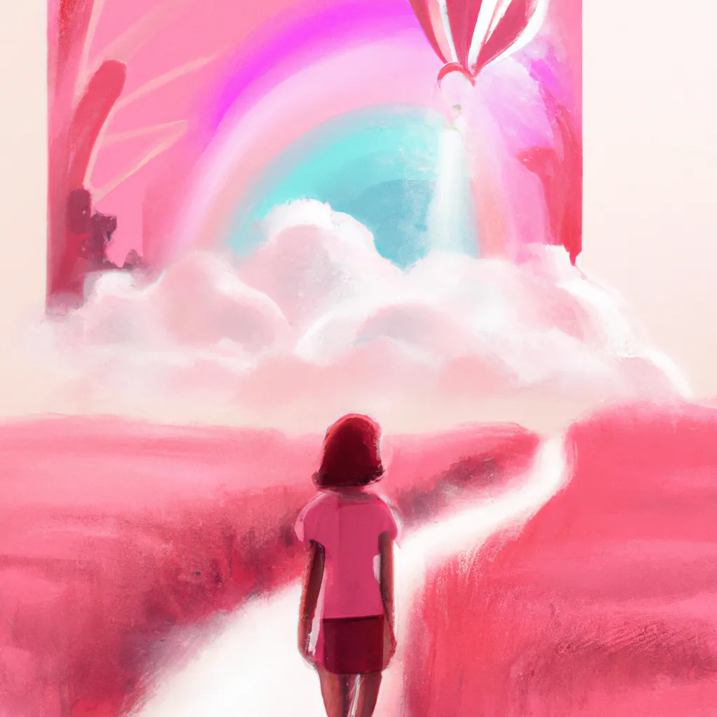 Imagens o que significa sonhar com a cor rosa