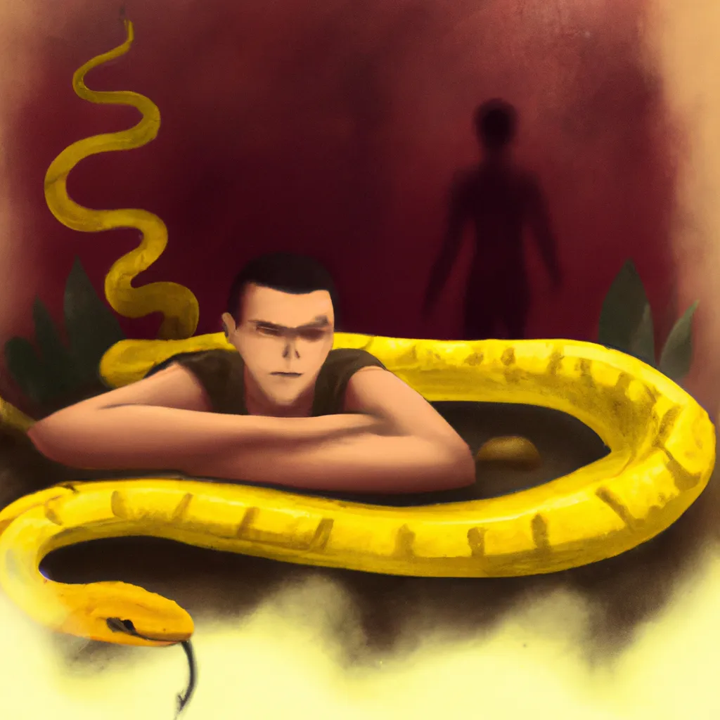 Descubra o Que Significa Sonhar com Cobra Amarela! 4 Imagens o que significa sonhar com cobra amarela