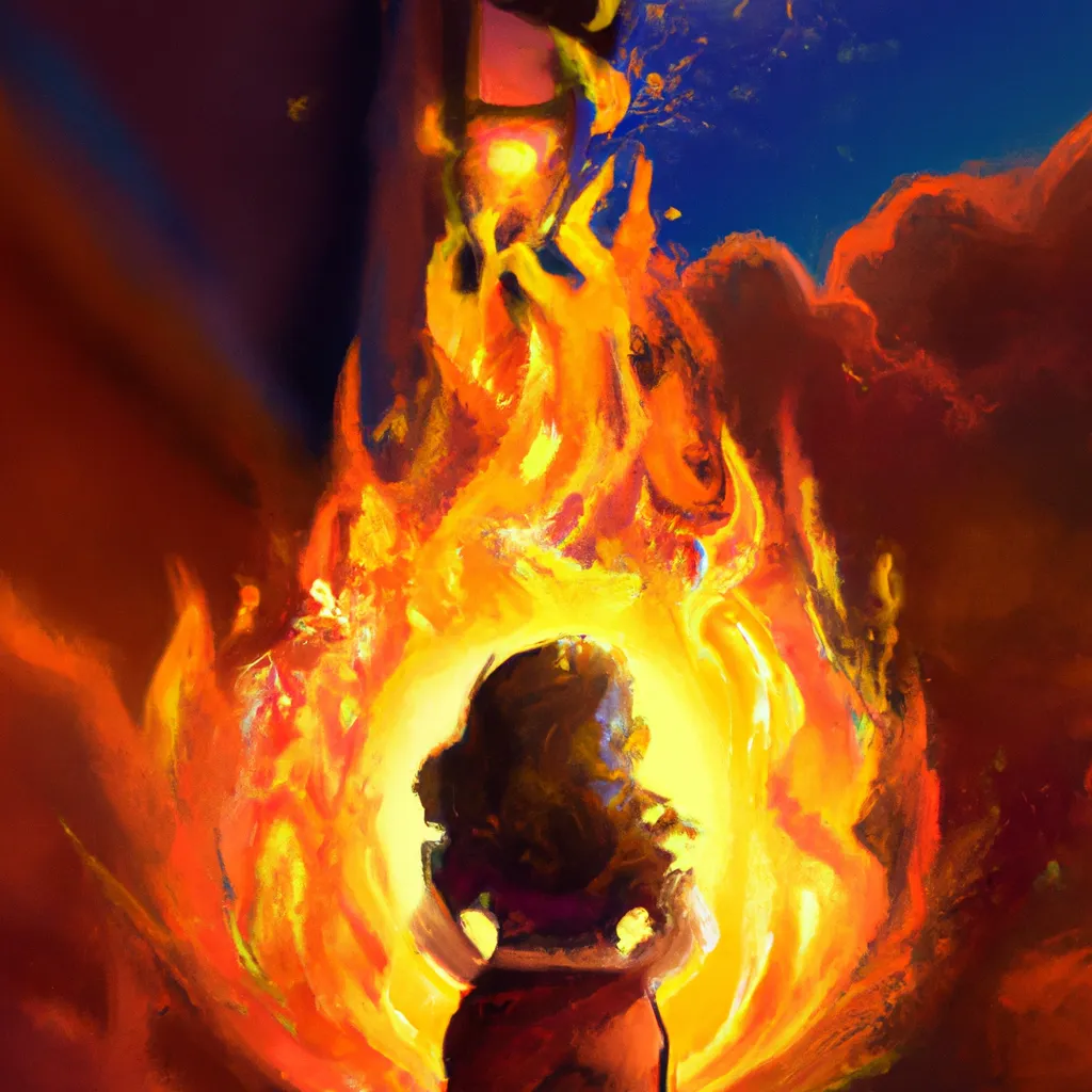 Imagens o que significa sonhar com fogo incendio