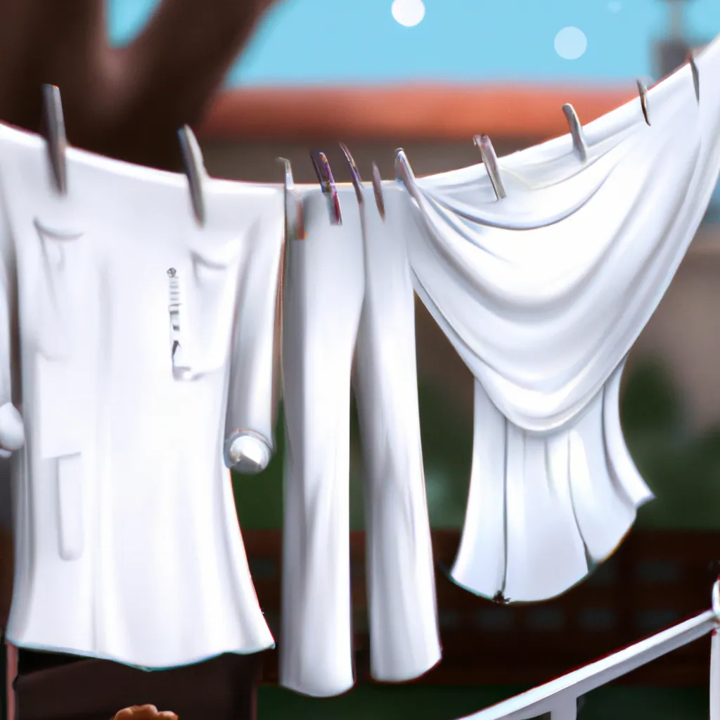 Imagens o que significa sonhar com roupa branca no varal