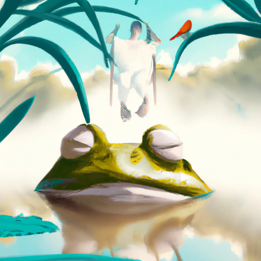 Imagens o que significa sonhar com sapo branco