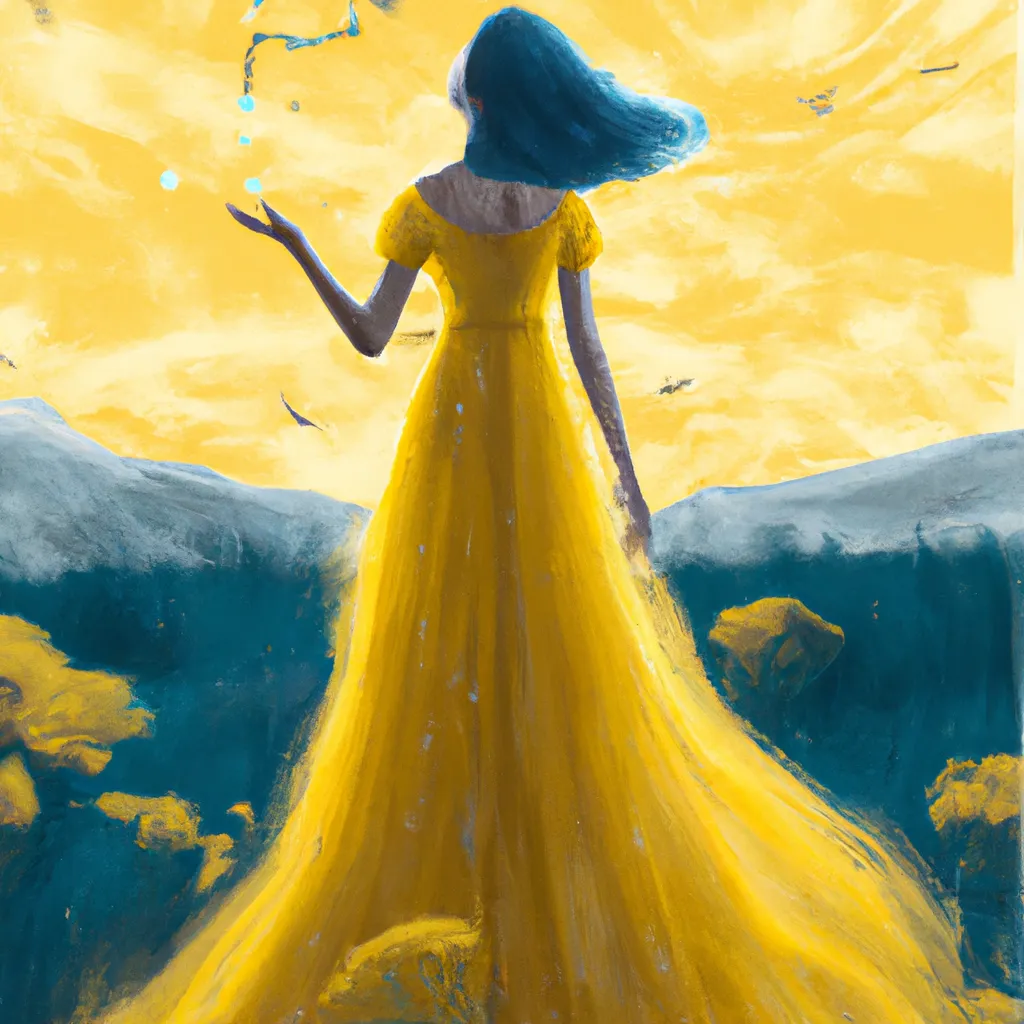 Imagens o que significa sonhar com vestido amarelo