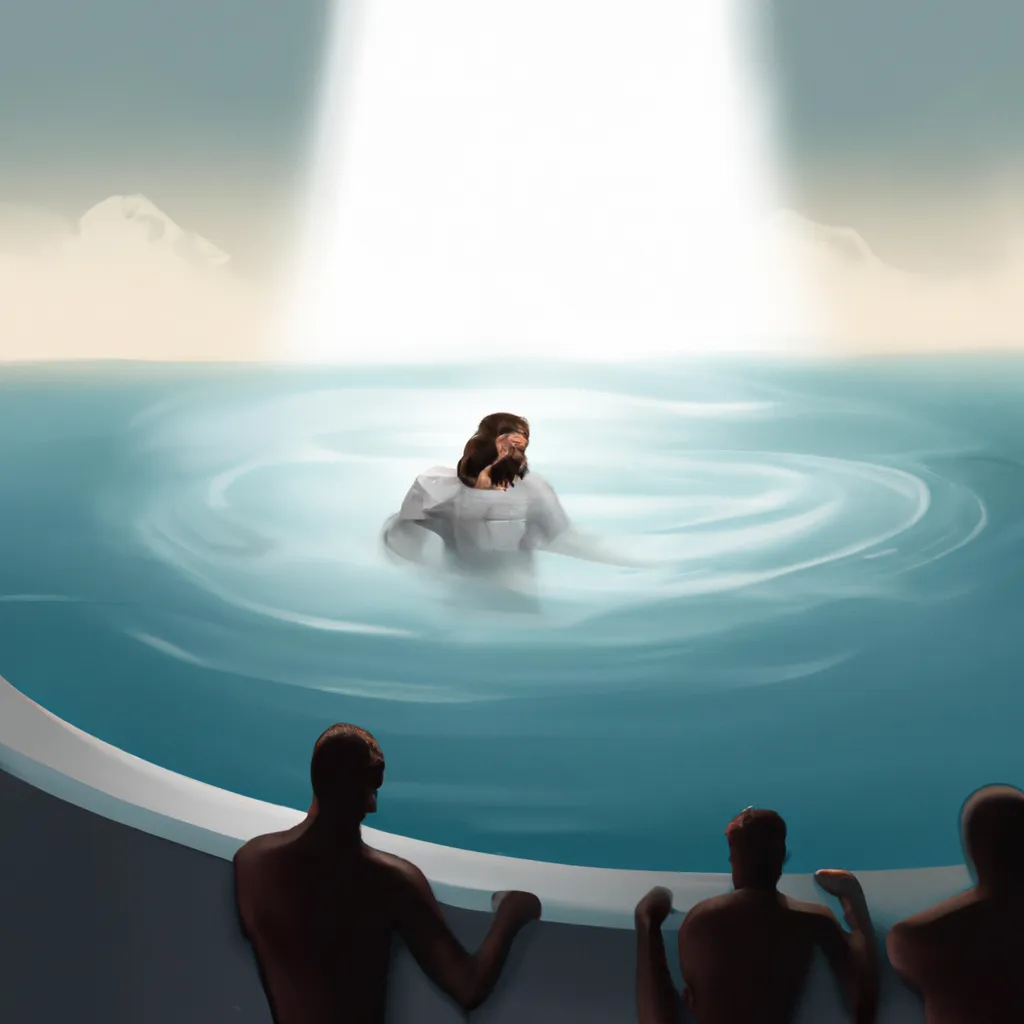 Imagens o significado do batismo de jesus