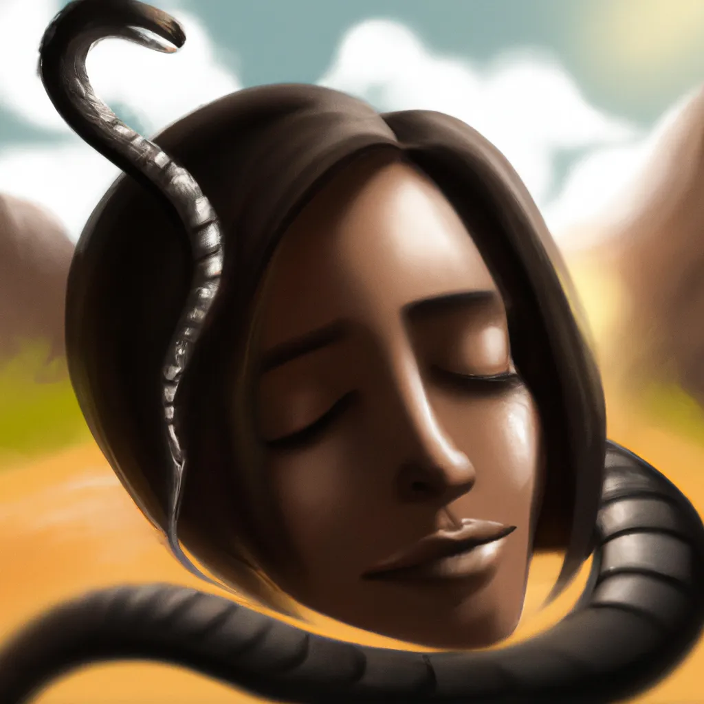 Imagens qual e o significado de sonhar com cobra preta