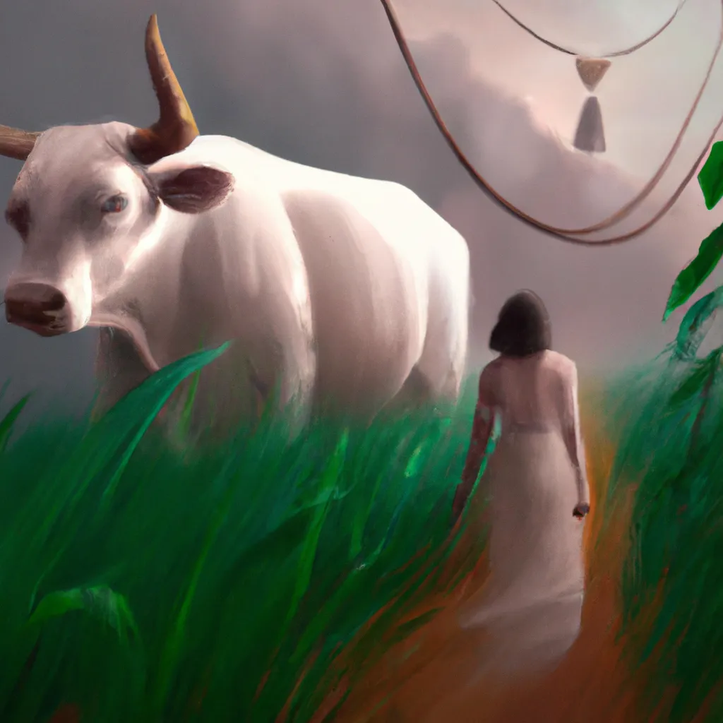 Imagens qual o significado de sonhar com vaca branca