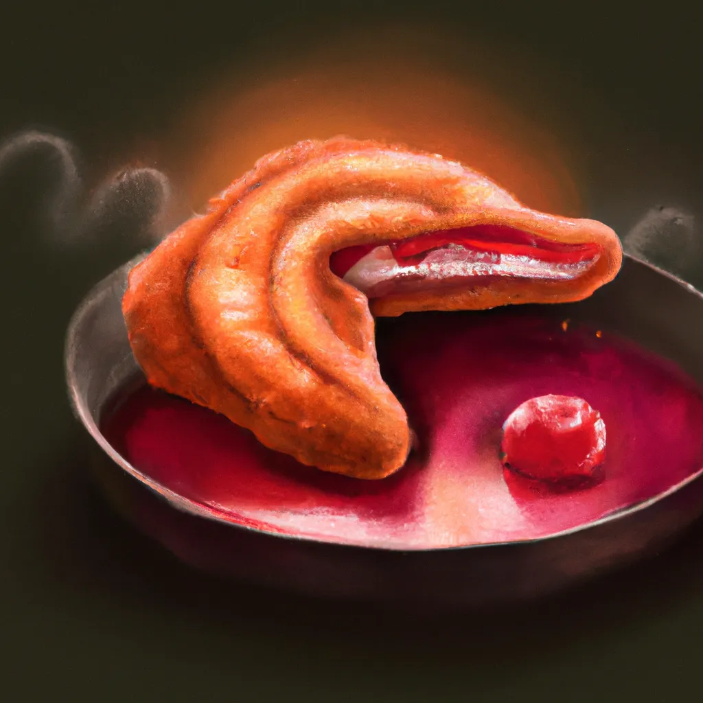 Imagens receita de sonho frito com recheio de goiabada