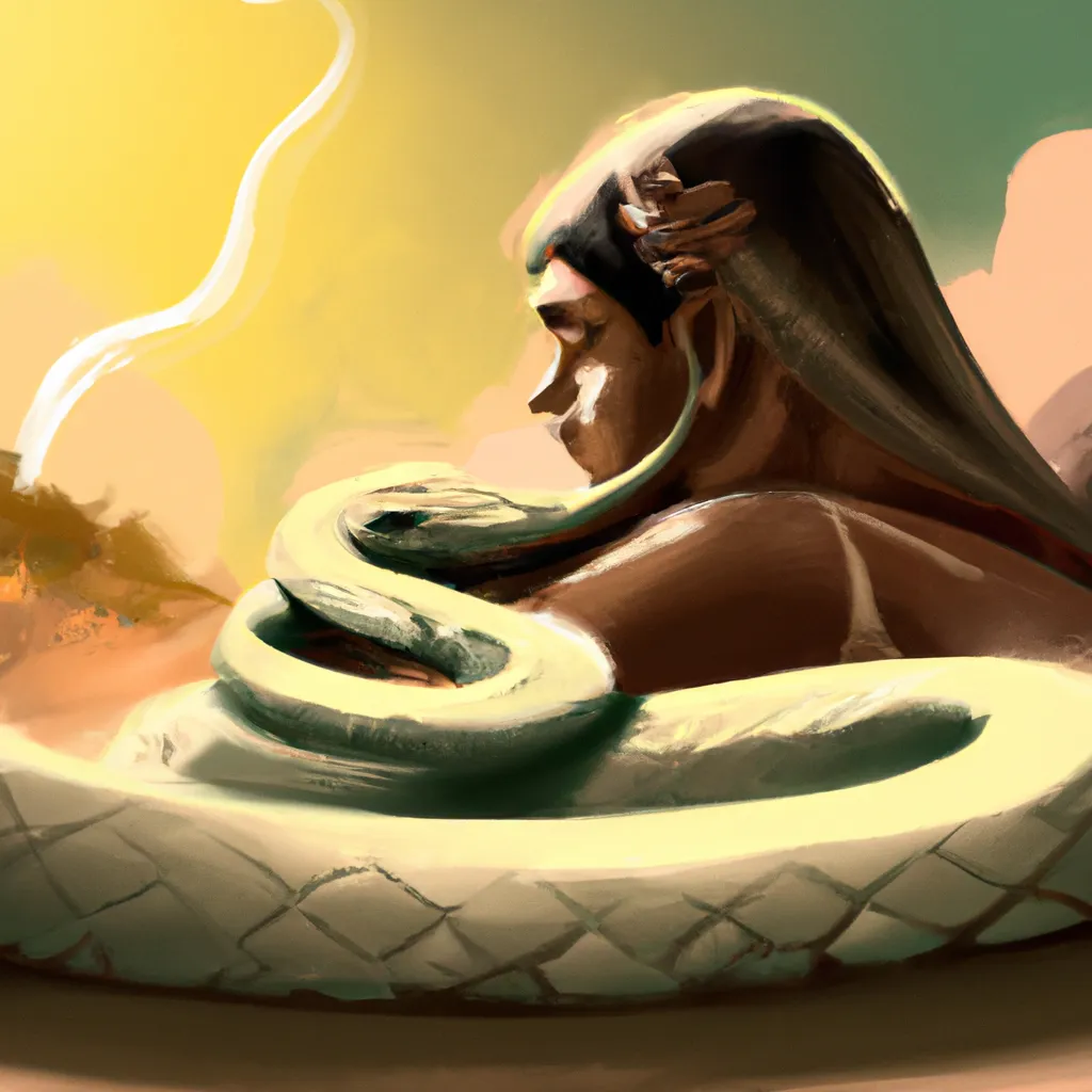 Imagens significa sonhar com cobra