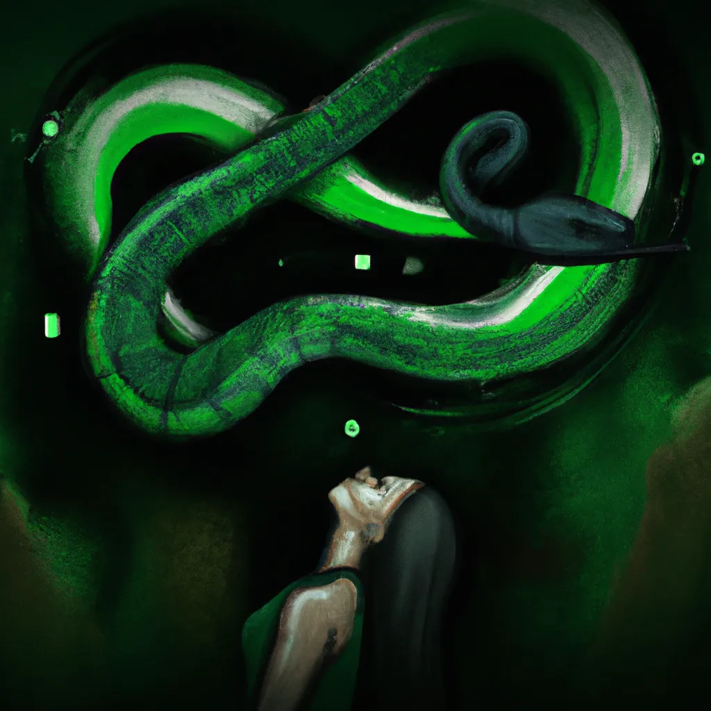 Descubra o Significado de Sonhar com Cobra Preta e Verde! 4 Imagens significado de sonhar com cobra preta e verde