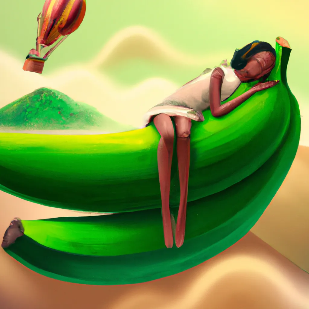 Imagens sonhar com banana verde