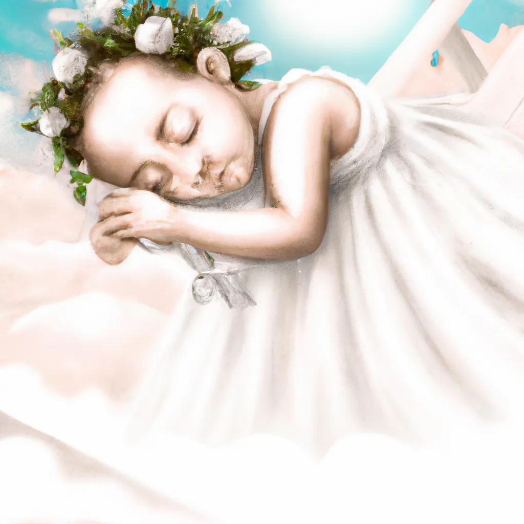 Imagens sonhar com bebe vestido de branco