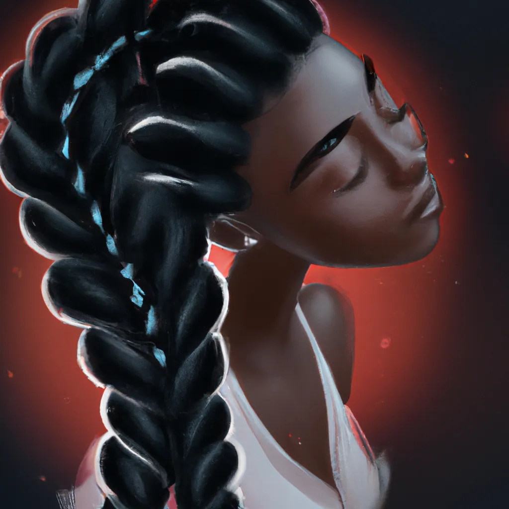 Imagens sonhar com cabelo trancado
