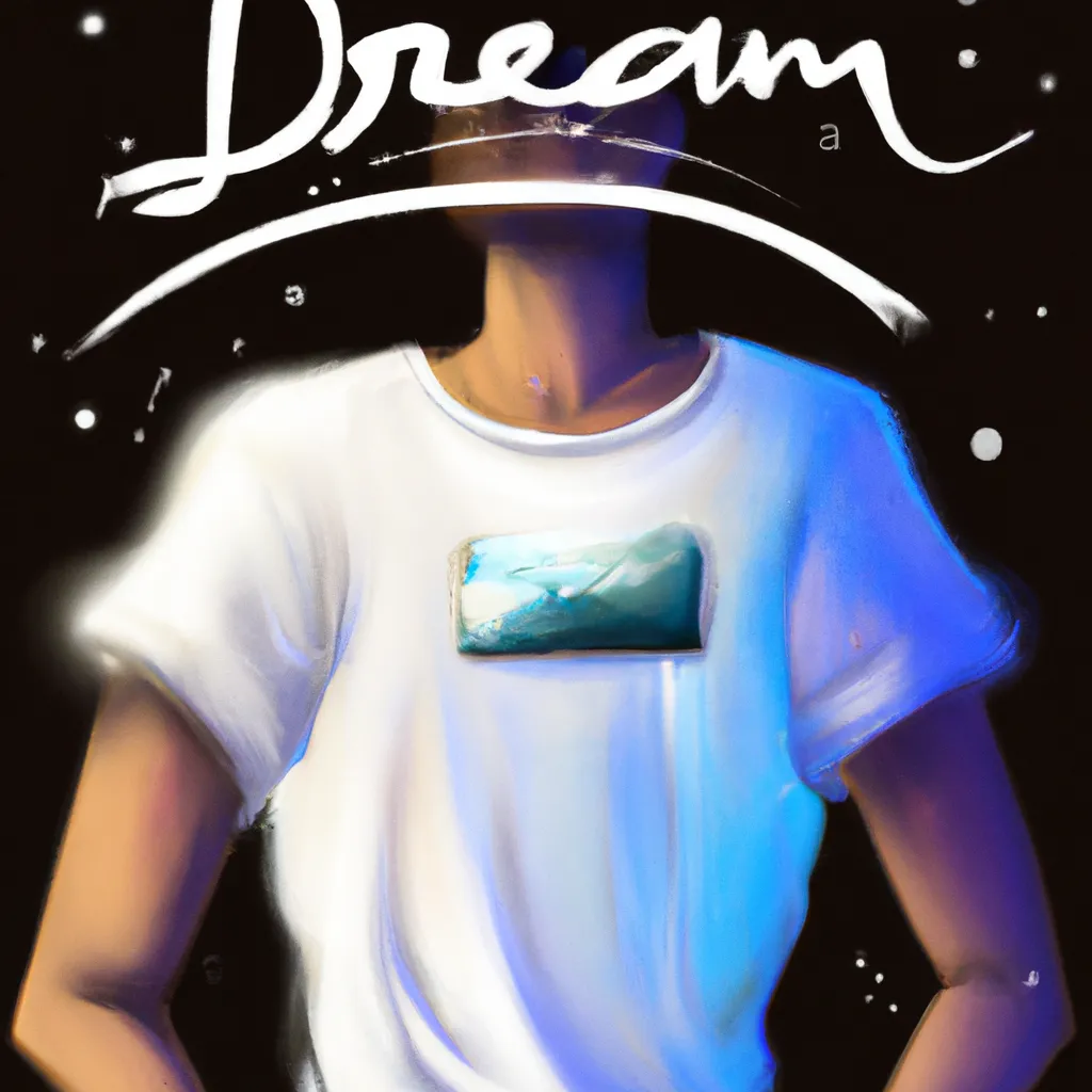 Imagens sonhar com camiseta branca