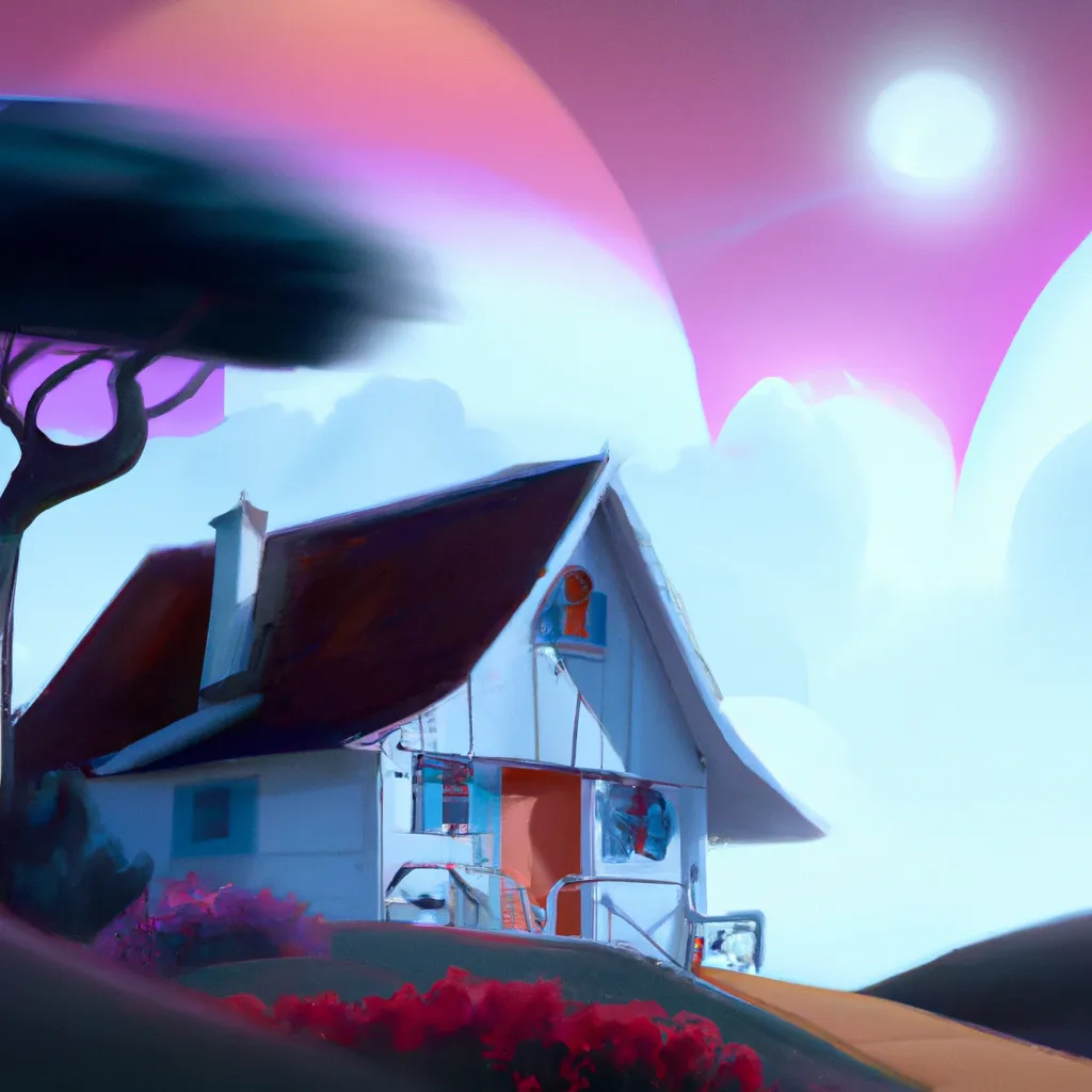 Imagens sonhar com casa branca 6