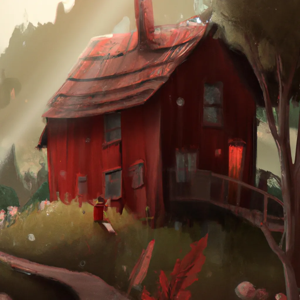 Imagens sonhar com casa vermelha
