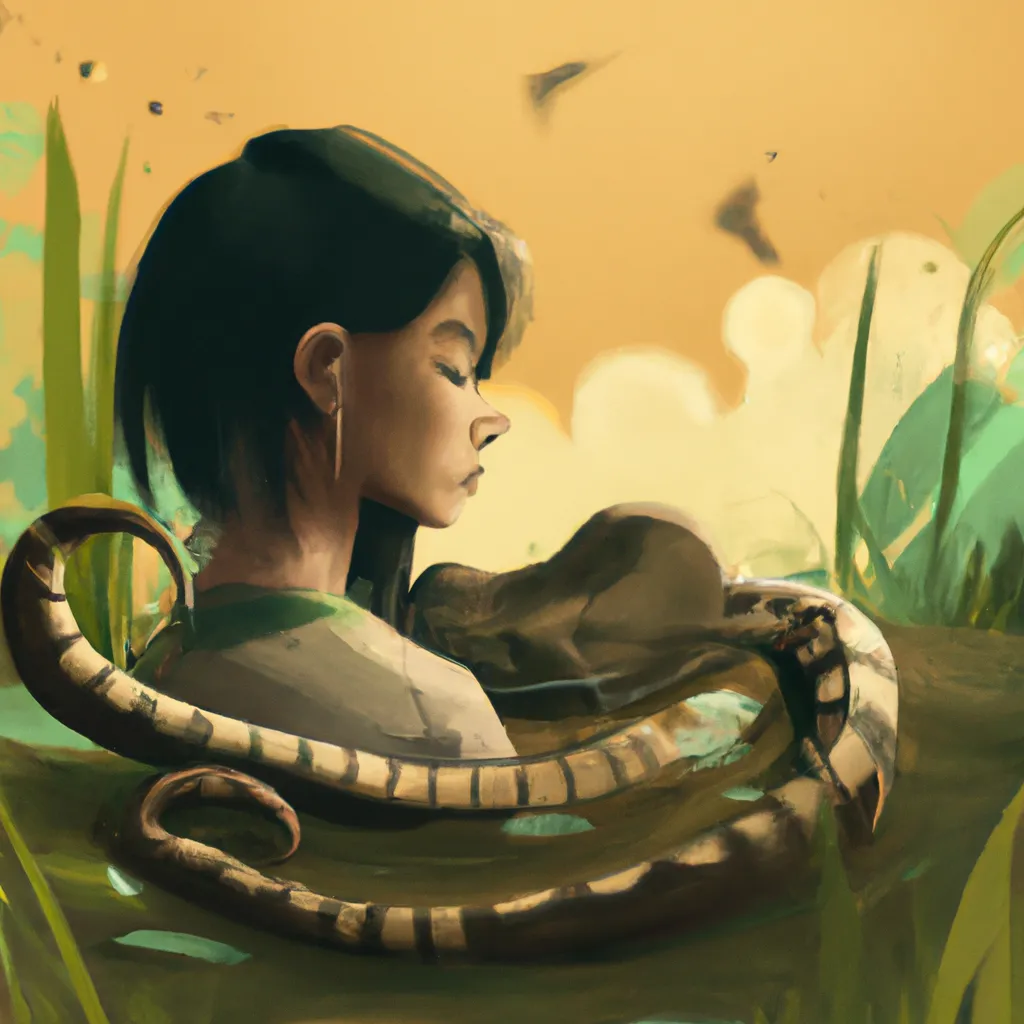 Imagens sonhar com casca de cobra