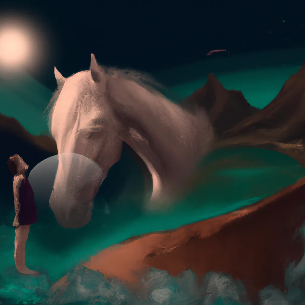 Imagens sonhar com cavalo branco morto