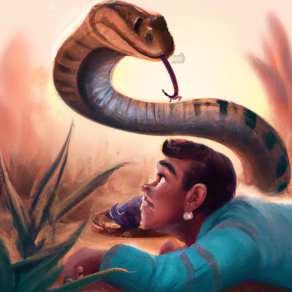 Imagens sonhar com cobra atacando o filho