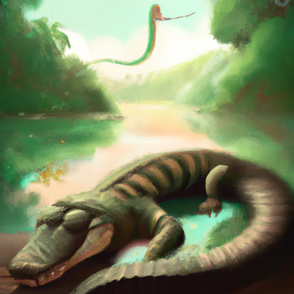 Descubra o Significado de Sonhar com Cobra e Jacaré Juntos! 4 Imagens sonhar com cobra e jacare juntos