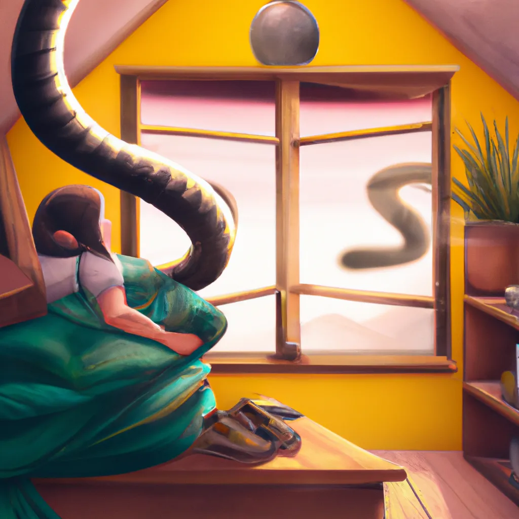Imagens sonhar com cobra grande dentro de casa