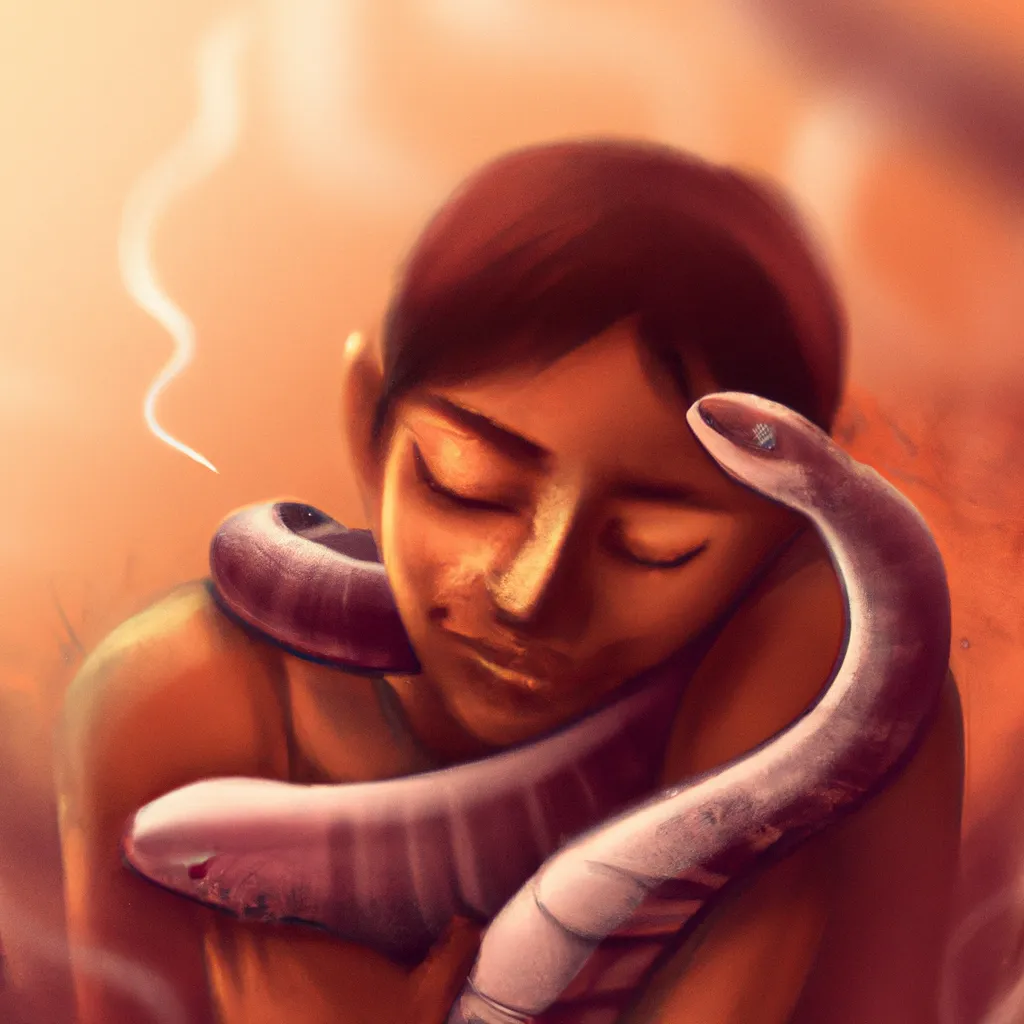Imagens sonhar com cobra picando pescoco