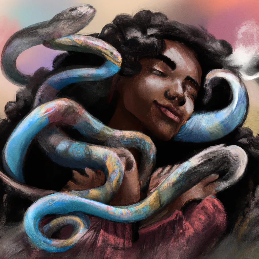 Imagens sonhar com cobras de varias cores