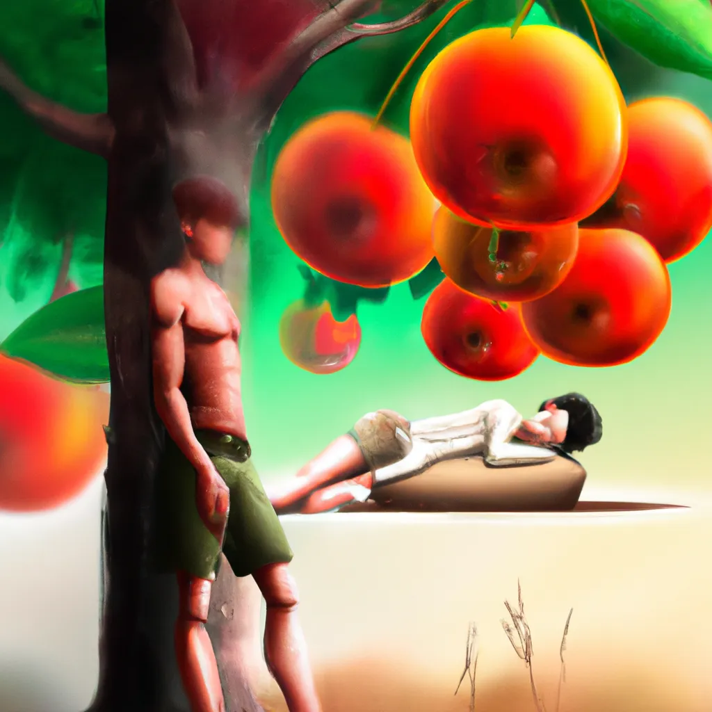 Imagens sonhar com frutas madura no pe