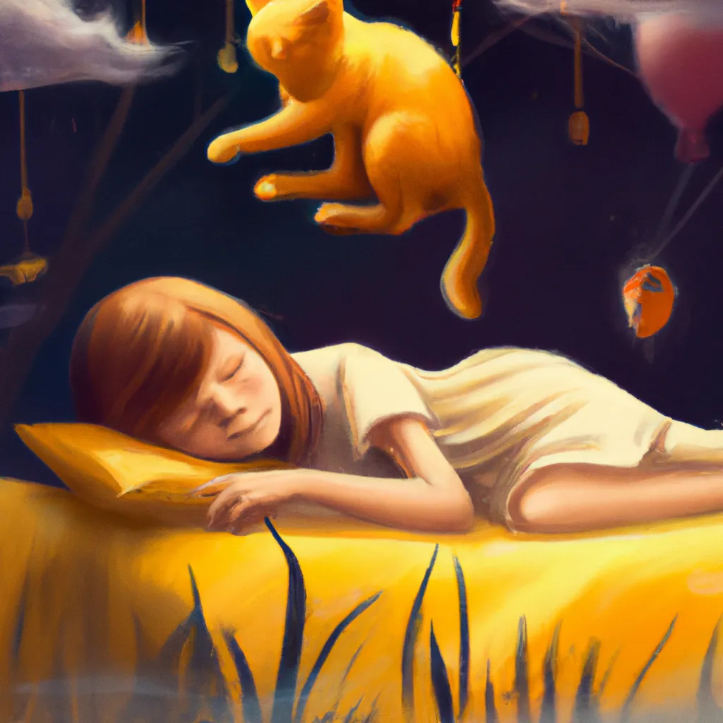 Imagens sonhar com gato filhote amarelo