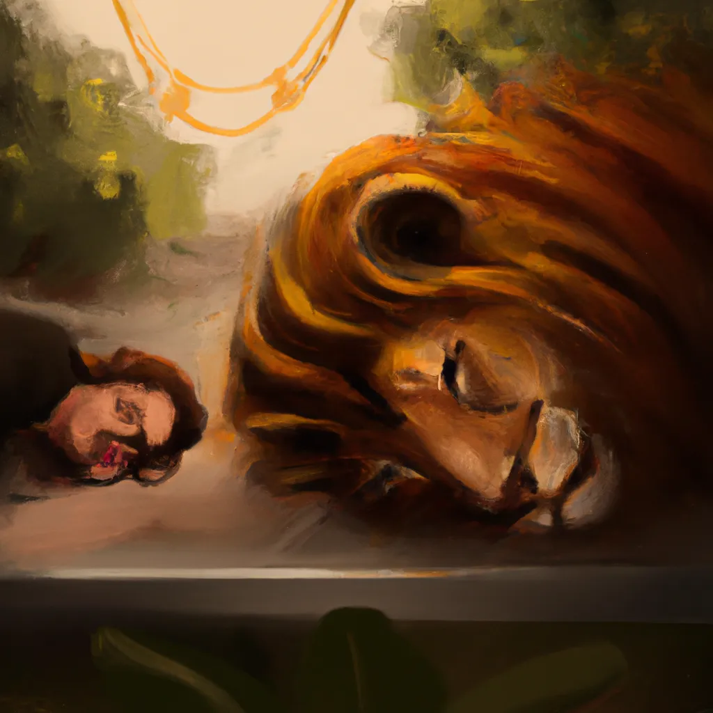 Imagens sonhar com leao e tigre