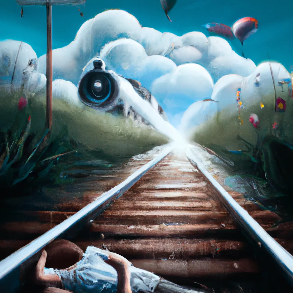 Imagens sonhar com linha de trem