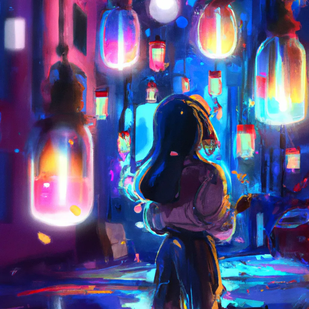 Imagens sonhar com luzes coloridas