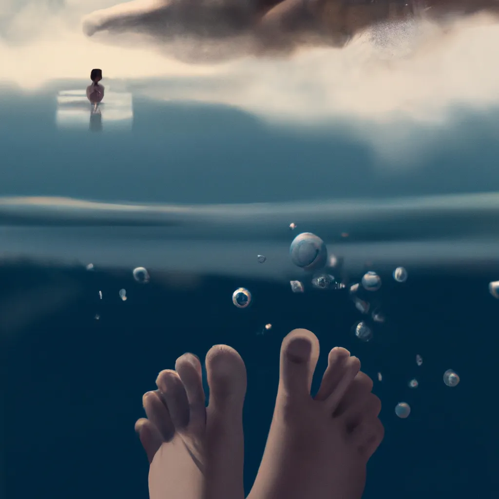 Imagens sonhar com os pes na agua