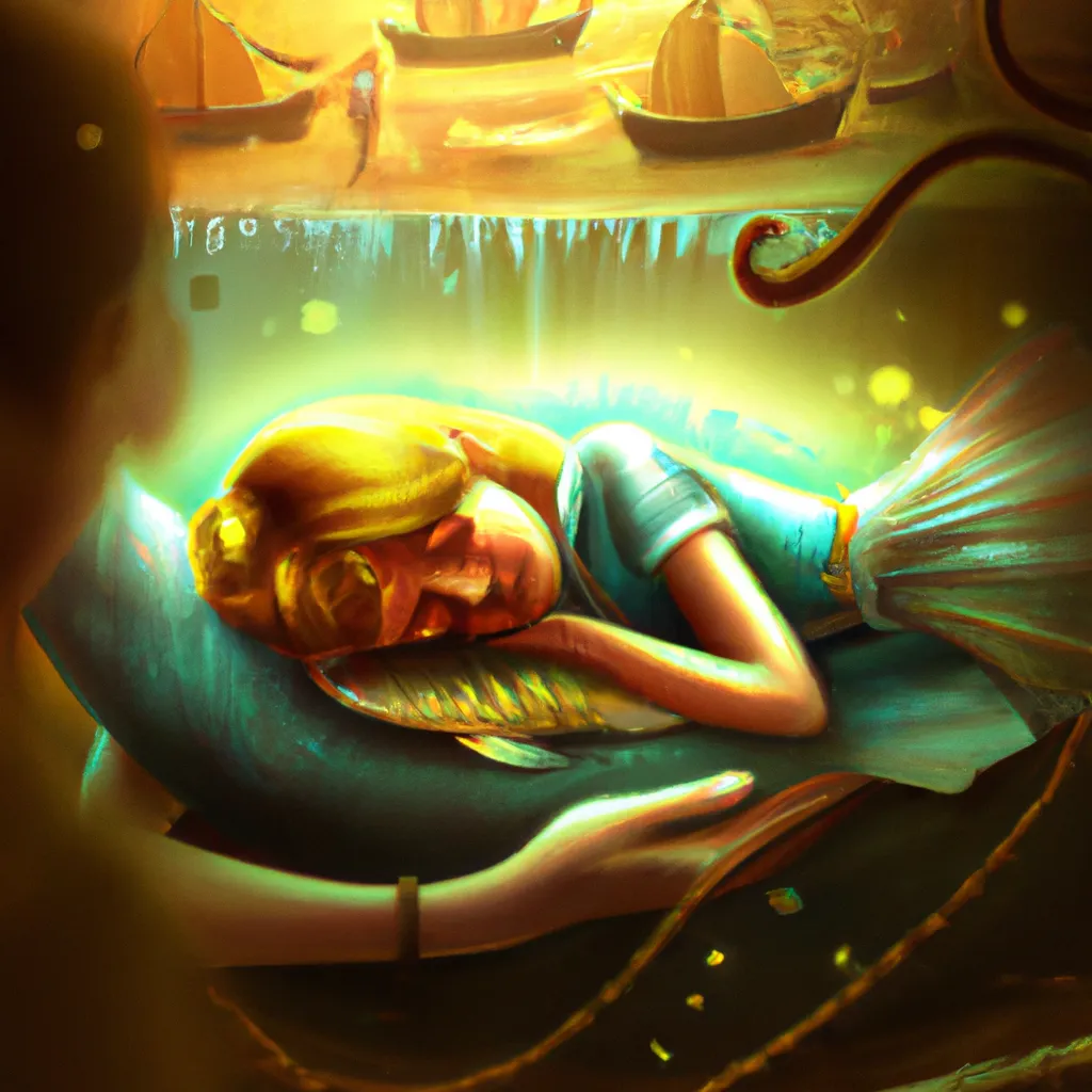 Imagens sonhar com peixe dourado