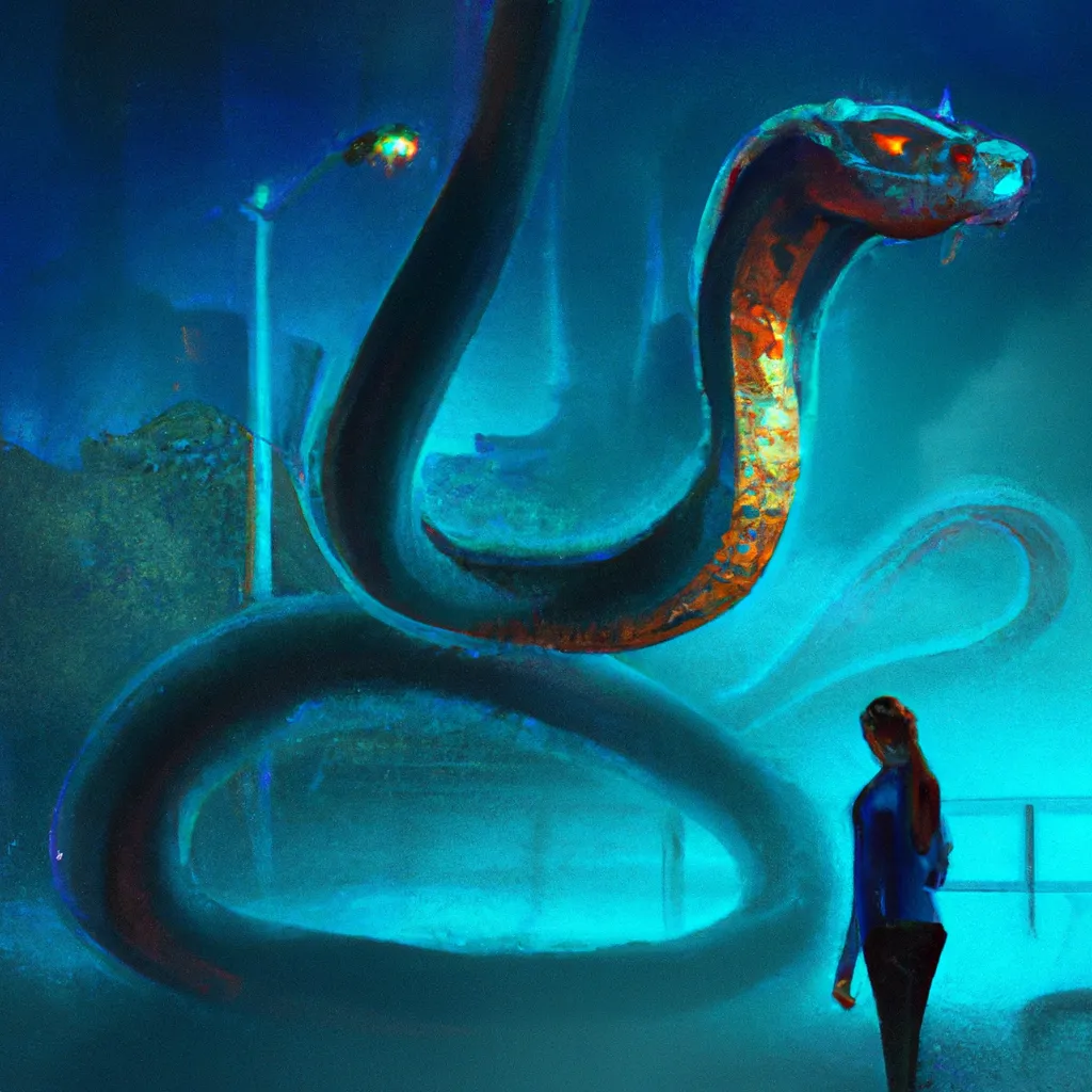 Descubra o Significado por Trás do Sonho com Serpente Gigante! 4 Imagens sonhar com serpente gigante