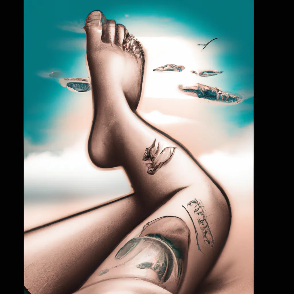Imagens sonhar com tatuagem na perna