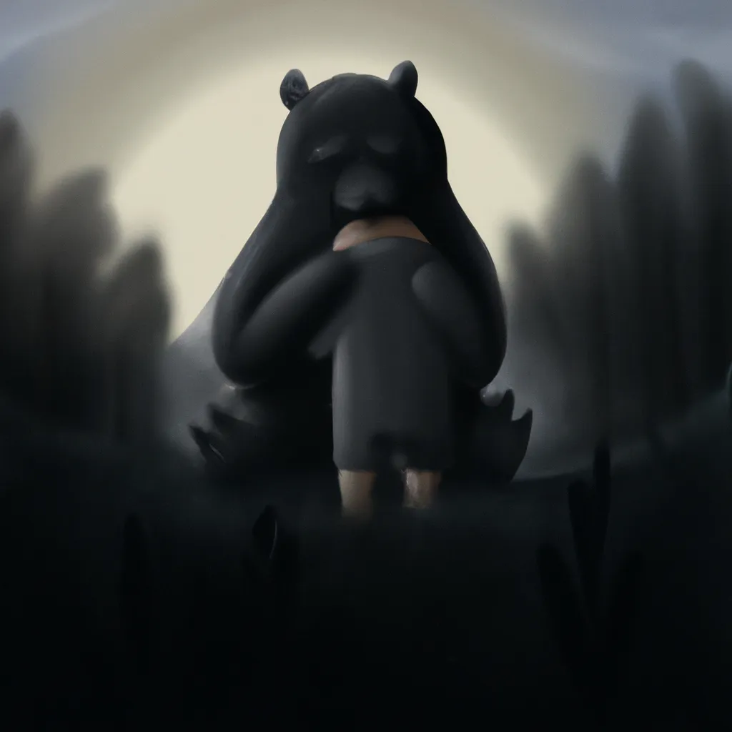 Imagens sonhar com urso preto