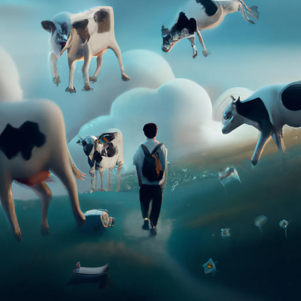 Imagens sonhar com vacas correndo atras de mim