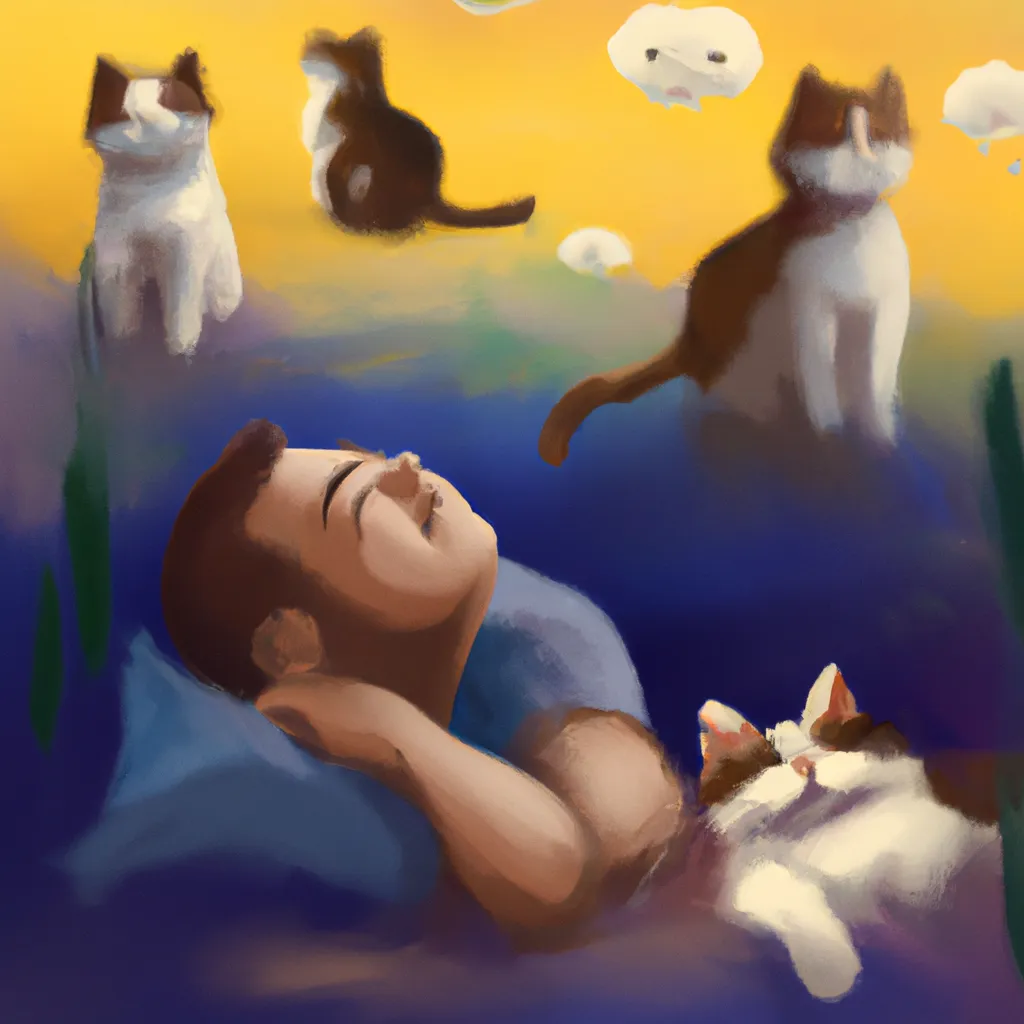 Imagens sonhar com varios gatos