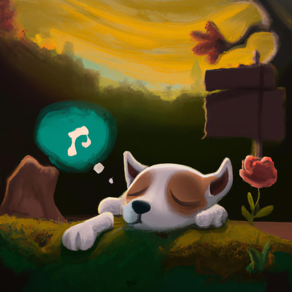 Imagem de capa do post Cachorro Sonha Com O Que? Descubra o Significado! com um desenho digital