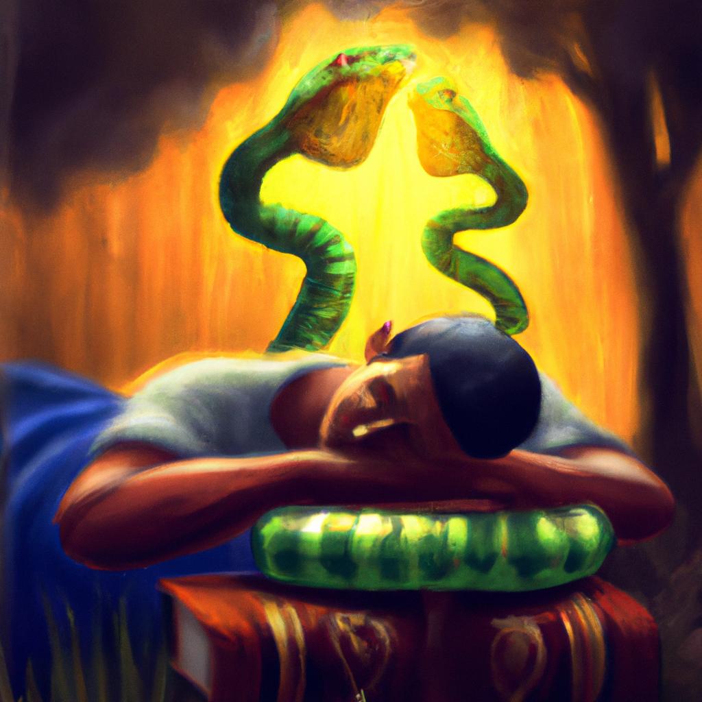 o que a biblia diz sobre sonhar com cobra4